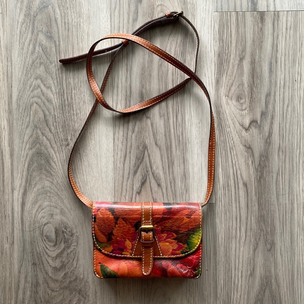 Patricia Nash Spring Floral Small Crossbody